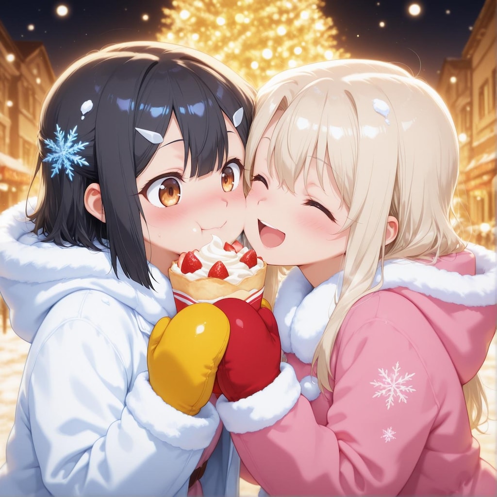 クリスマス百合デート１