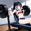【今日の腹筋】初めてのジム 2枚目