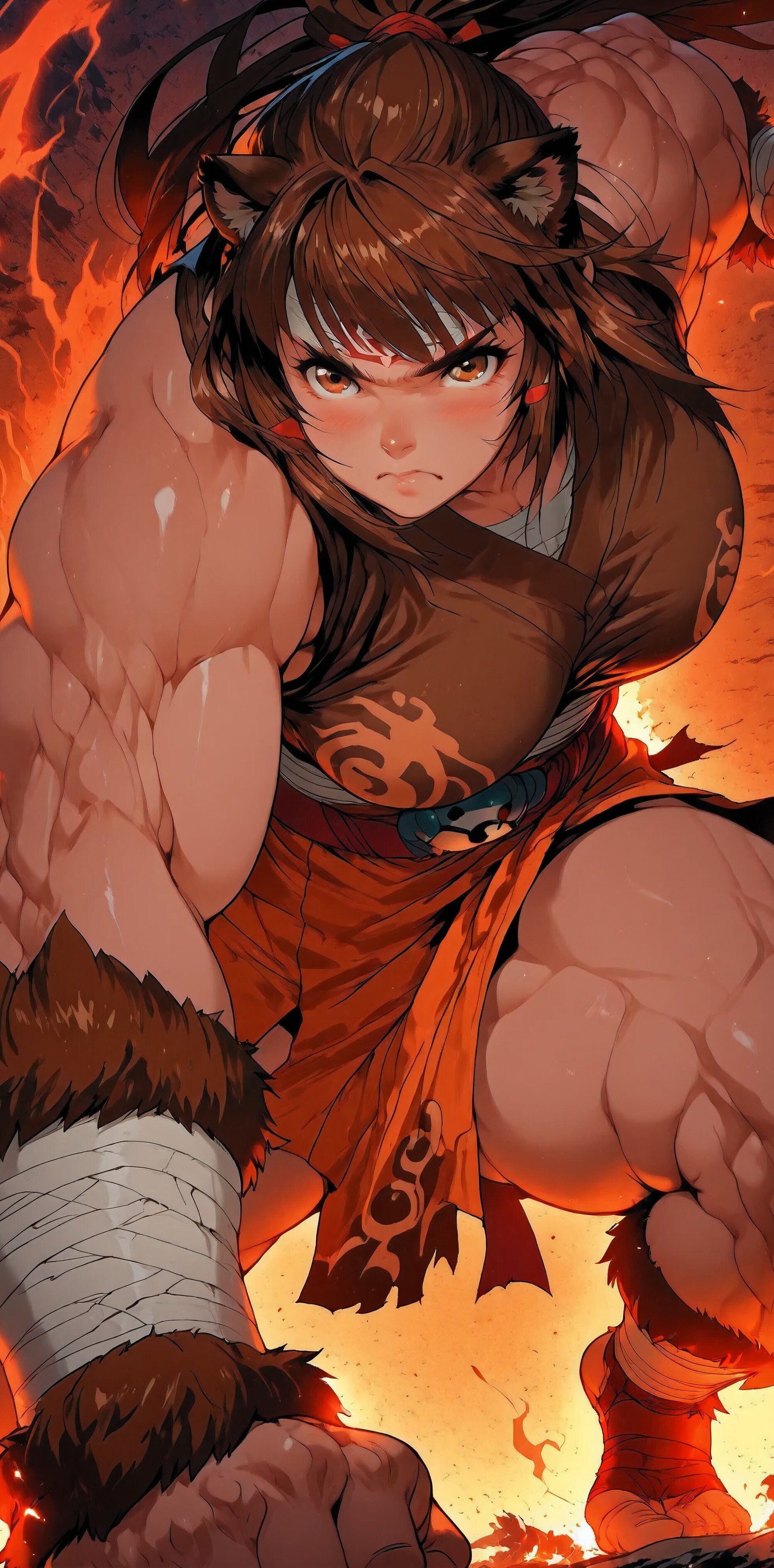 闘士狸闘志快女之炎