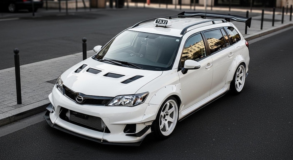 カローラフィールダータクシーのドリ車