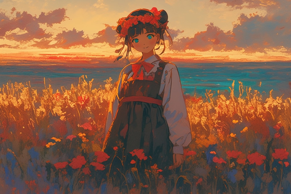夕暮れのおだんごちゃん🍡✨165