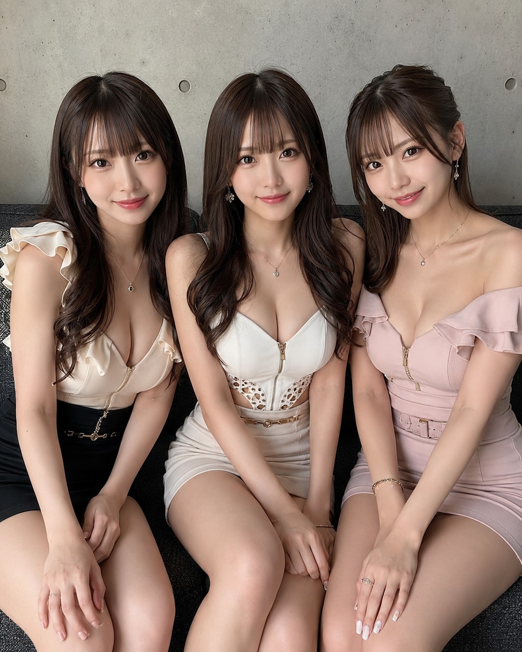 涼しい格好の綺麗なお姉さん💕