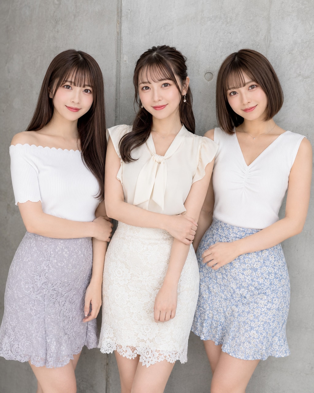 涼しい格好の綺麗なお姉さん💕