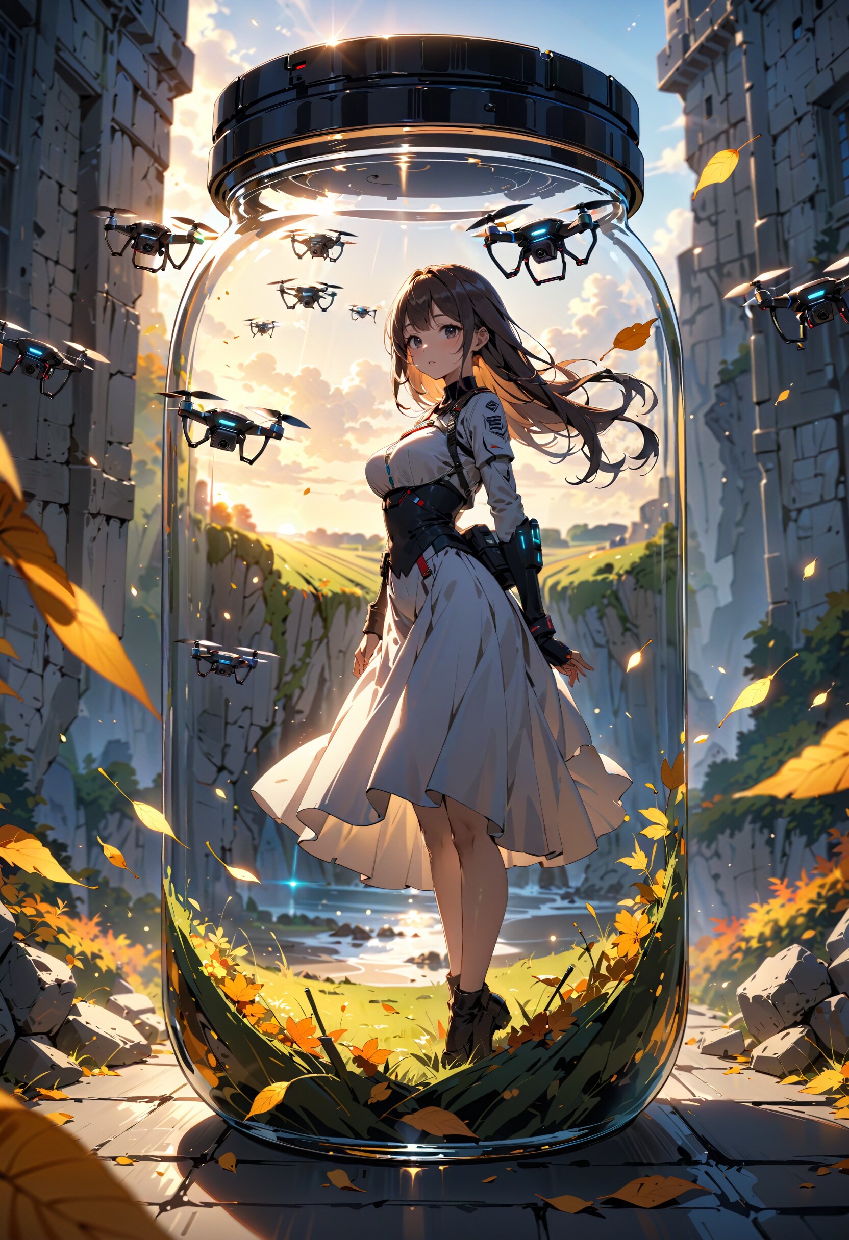 今日は何の日？　ドローンパイロットの日 | の人気AIイラスト・グラビア