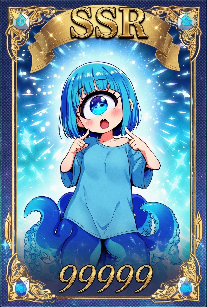 単眼スキュラ　SSRカード | の人気AIイラスト・グラビア