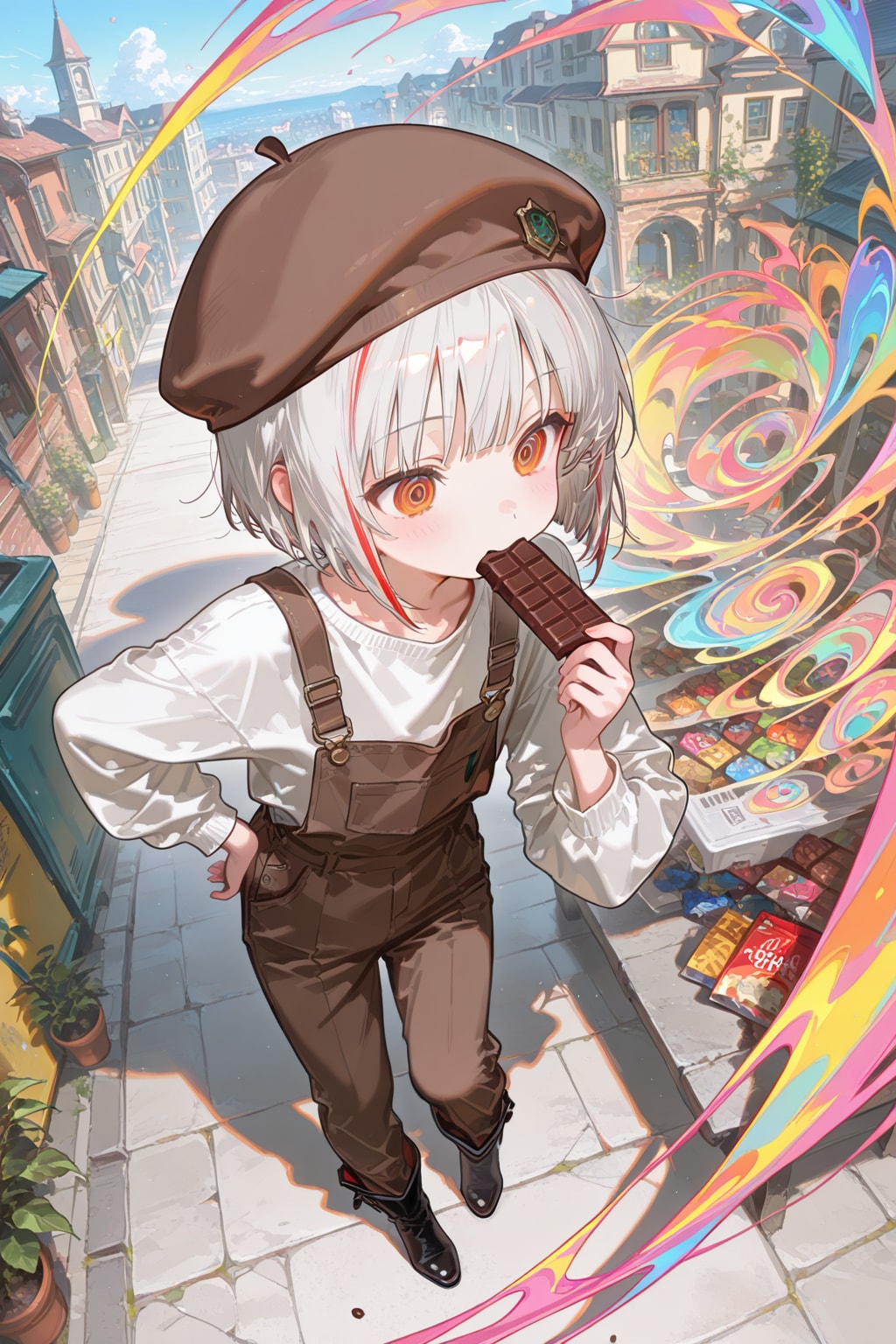 ぐるぐる目の白遊ちむちゃん | の人気AIイラスト・グラビア