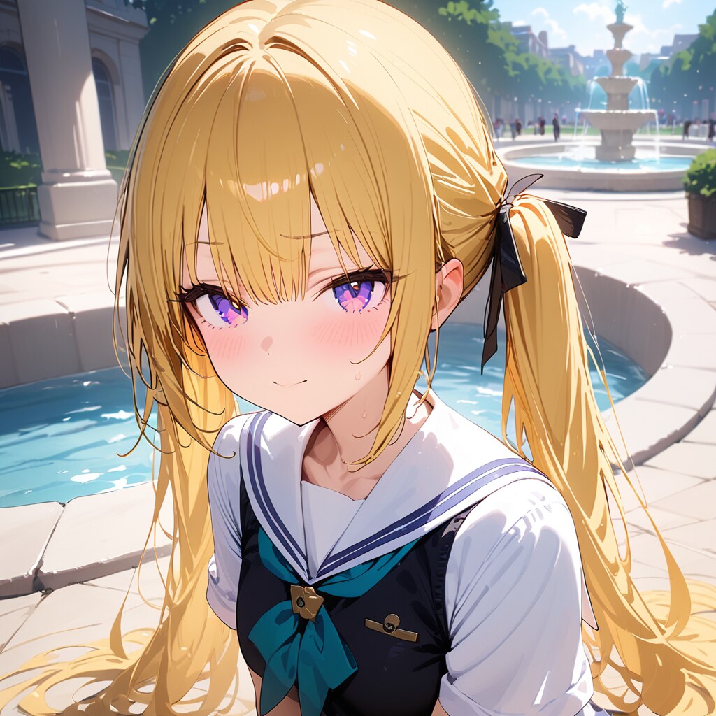 セーラー服の結菜(ゆな)