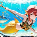 【🌊 海の日 🏝️】✨🧜‍♀️🐚 マーメイド＆マーマン 🐠🧜‍♂️✨ 5枚目