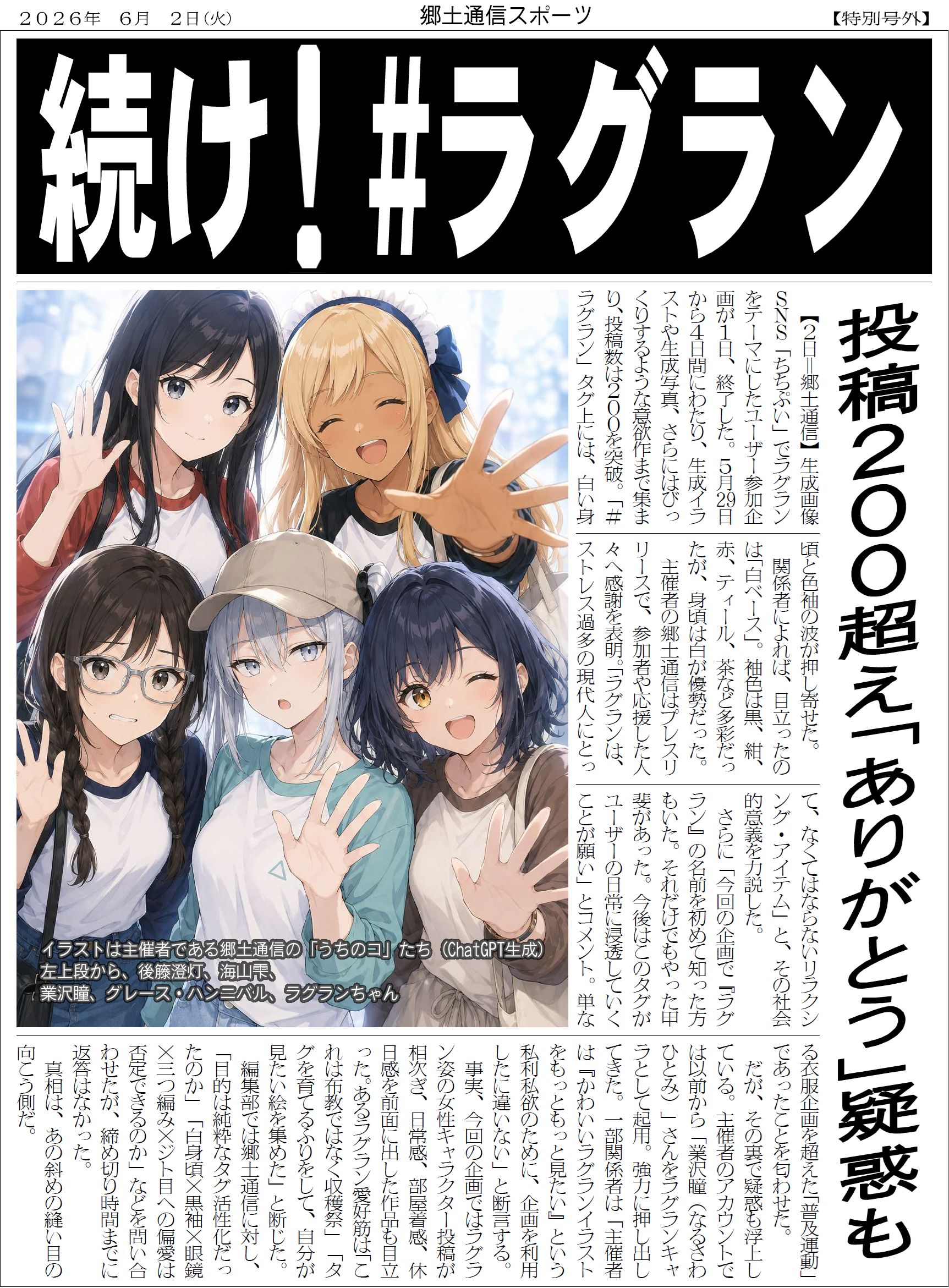 ありがとう！
