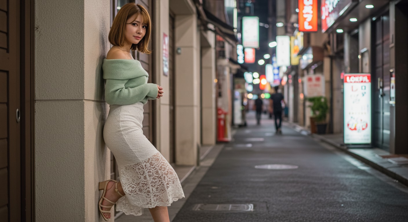 怪しげな女性