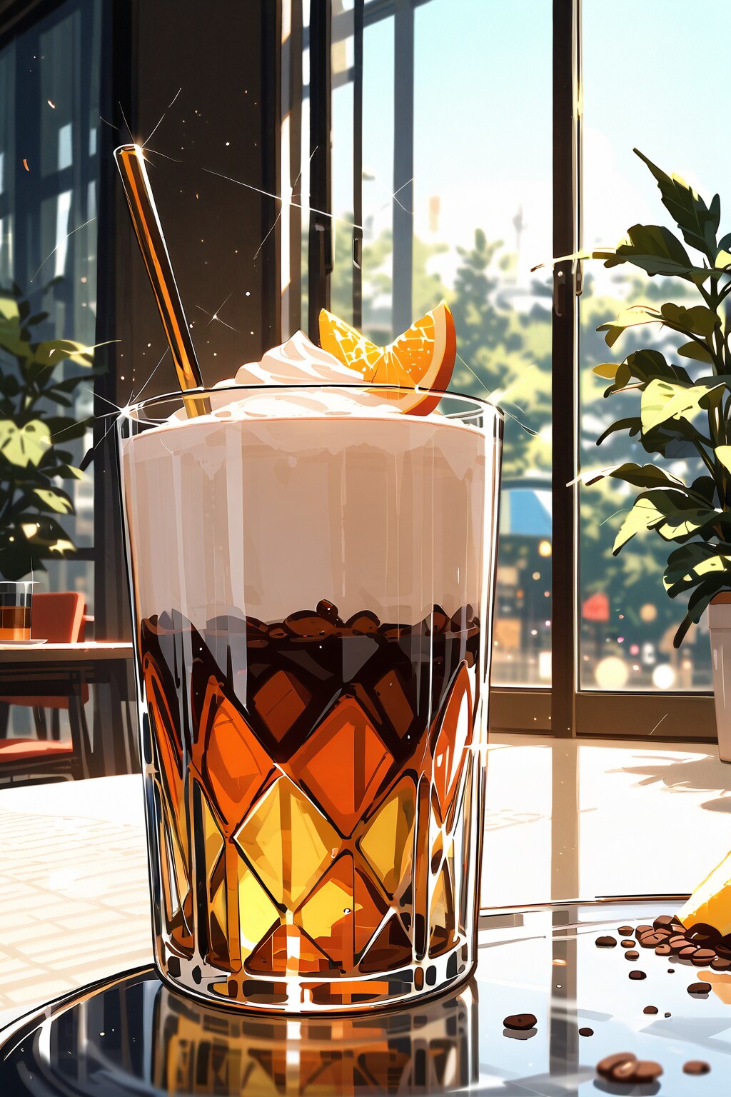 アイスコーヒー | の人気AIイラスト・グラビア