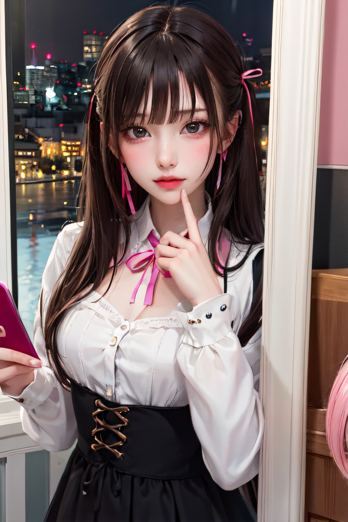 自撮り風