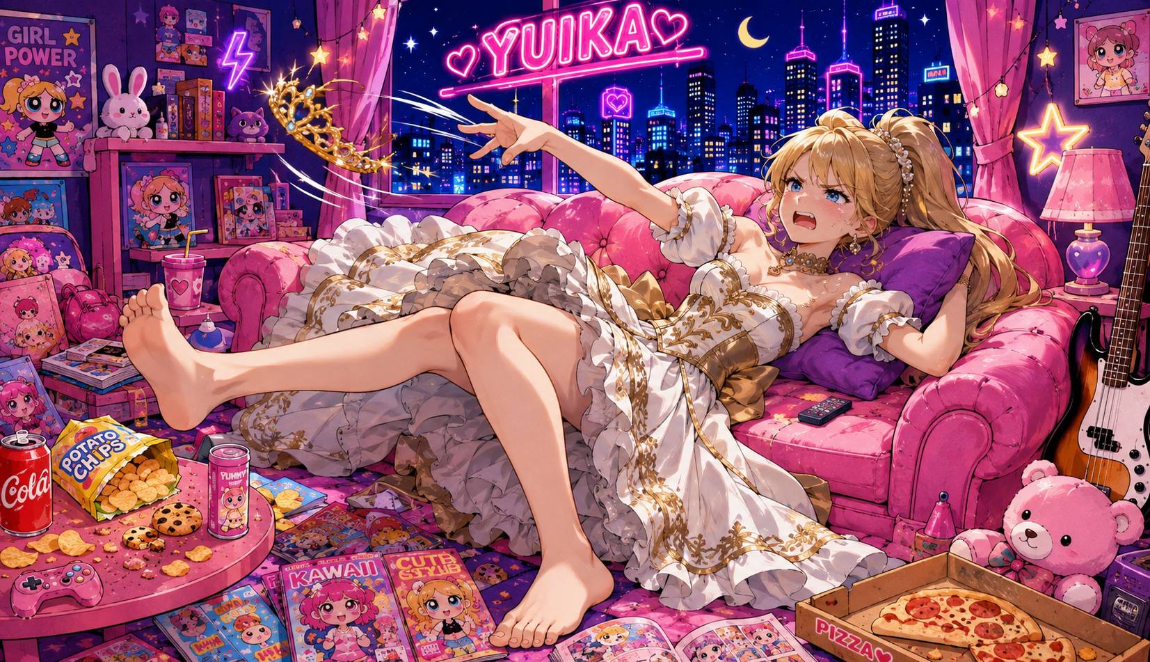 芝居なんてやってられっかッ！