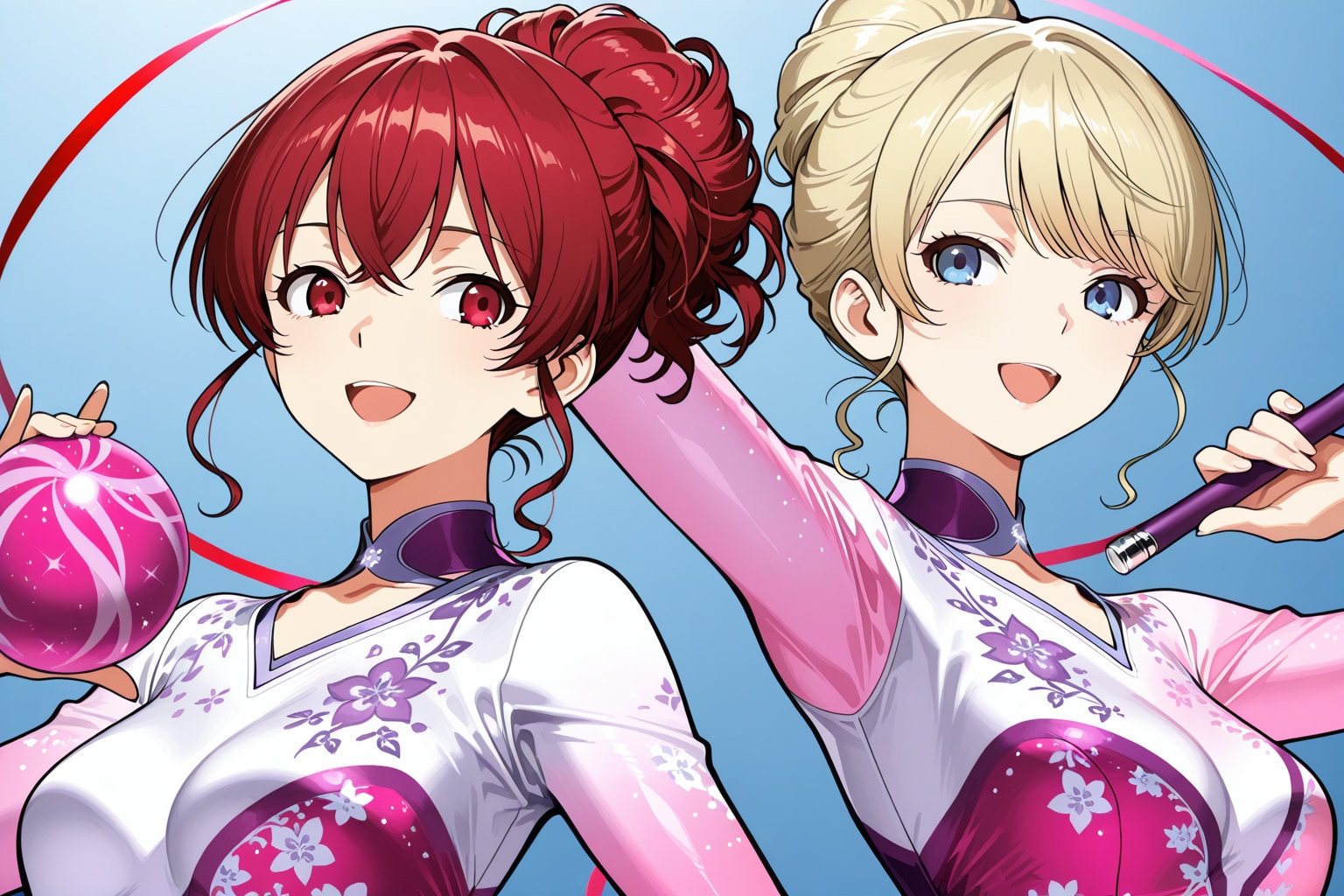 新体操部、新人募集！ | の人気AIイラスト・グラビア