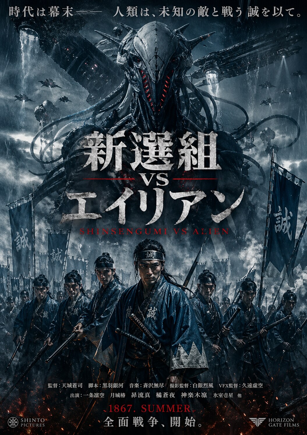 【架空映画】新選組vsエイリアン