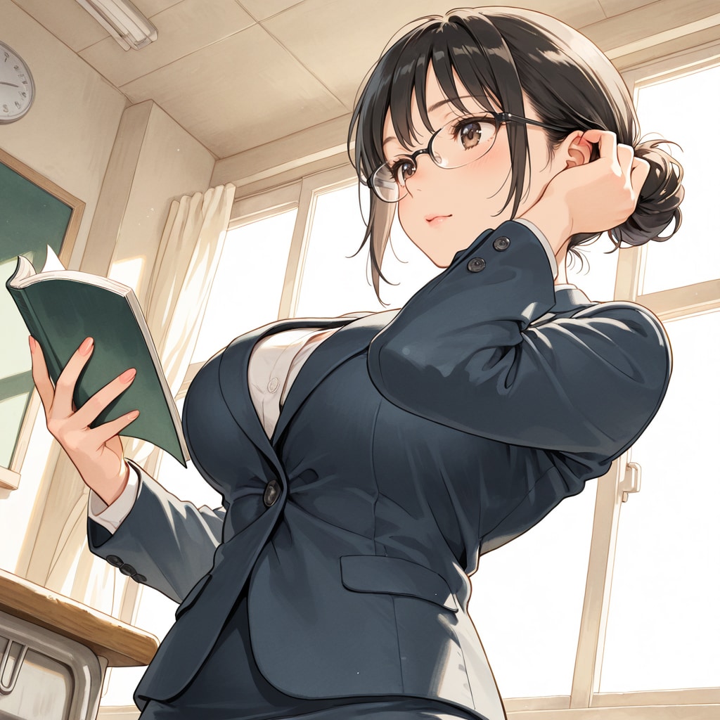 真面目な先生が…