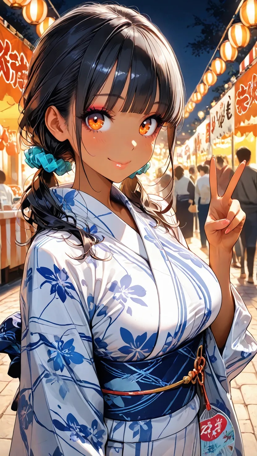 浴衣JK‼️ | の人気AIイラスト・グラビア