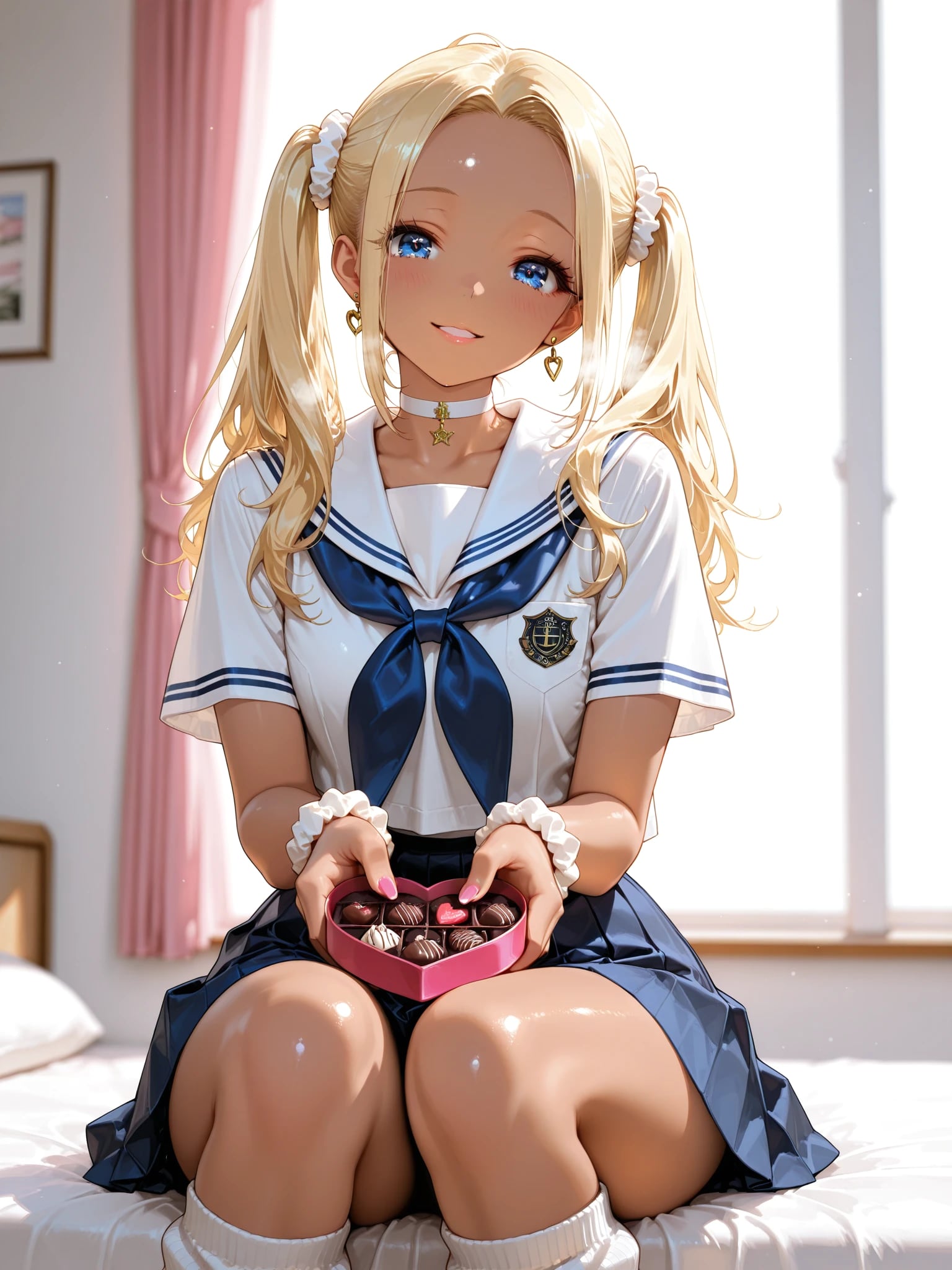 holding Valentine's chocolates | の人気AIイラスト・グラビア