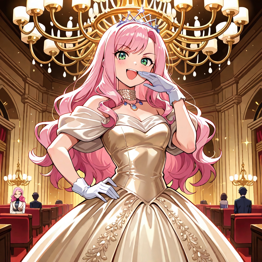 舞踏会の女王ですわ！