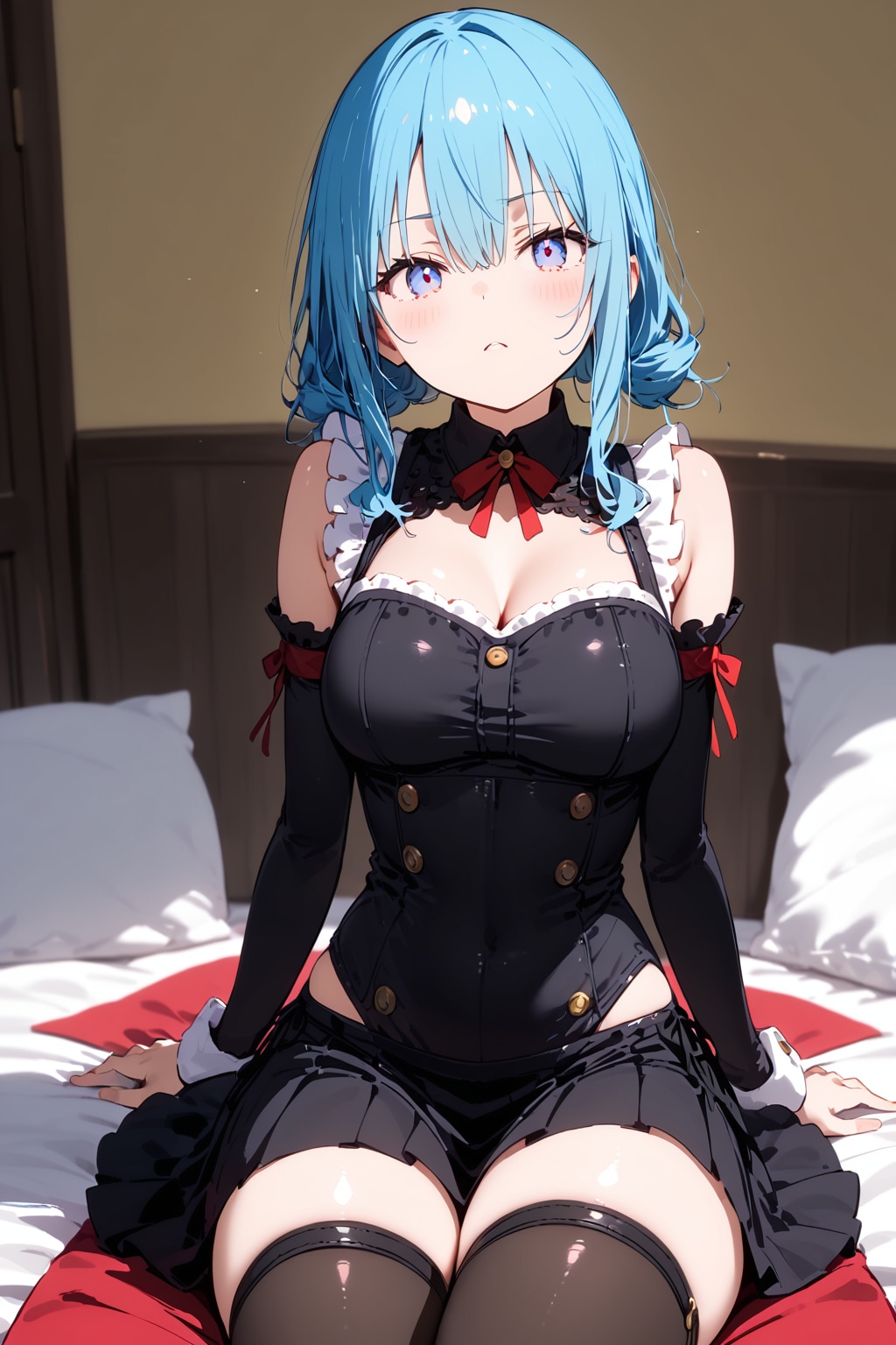 工場で働く女性？