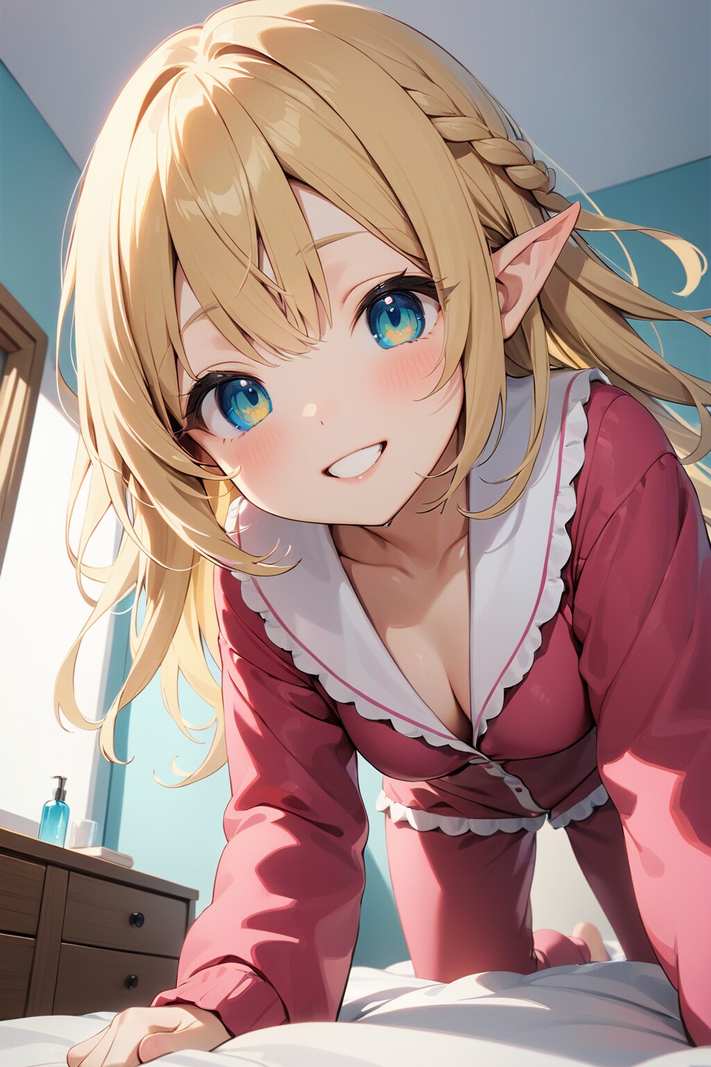 エルフさんに起こされる朝