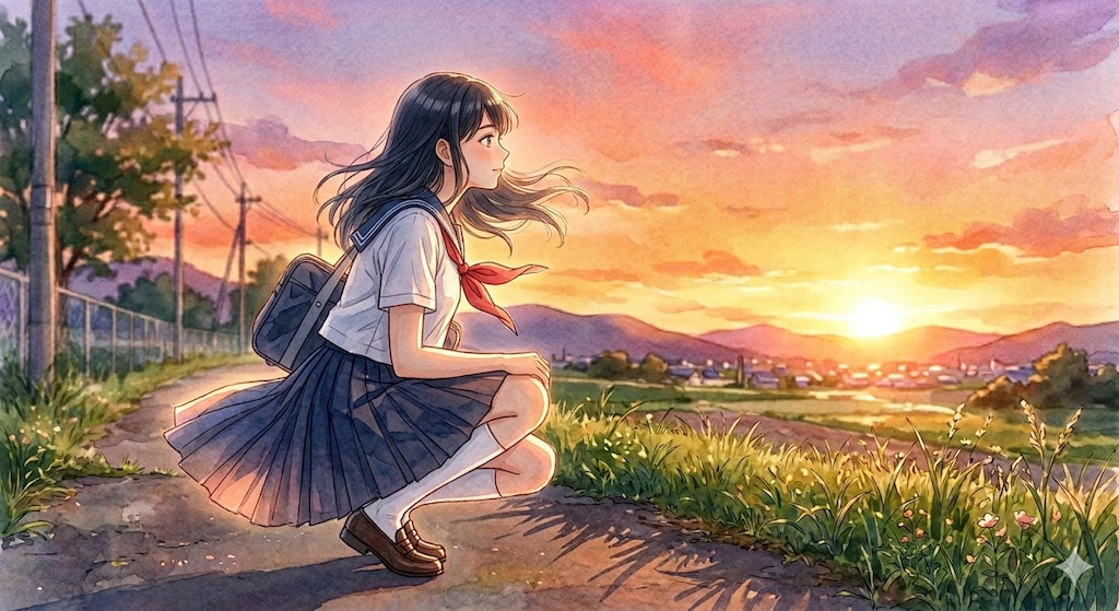 夕やけ