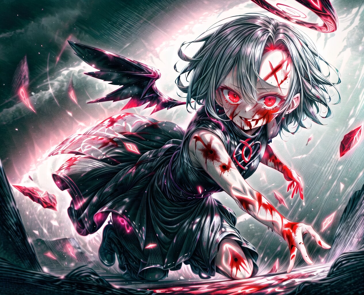 逃がさないよ I Won't Let You Get Away.