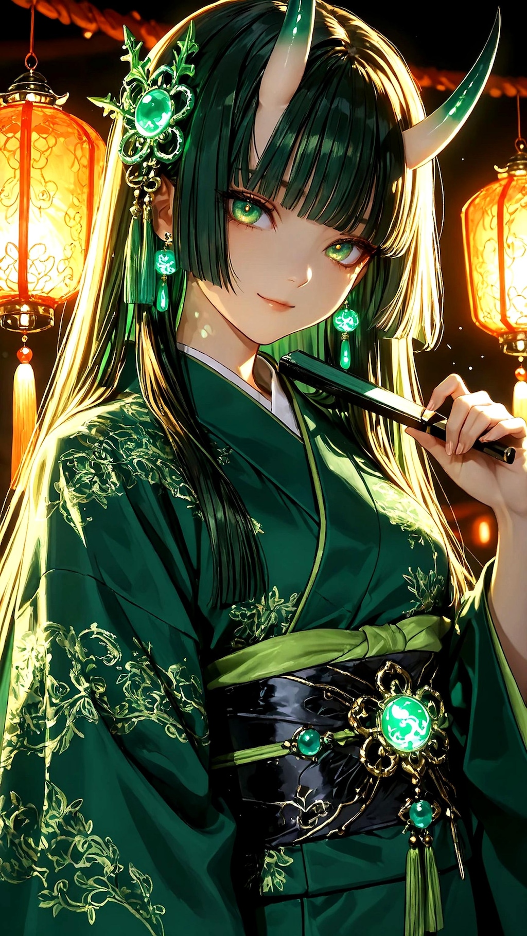 翡翠 神楽｜暁鬼宮の鬼姫