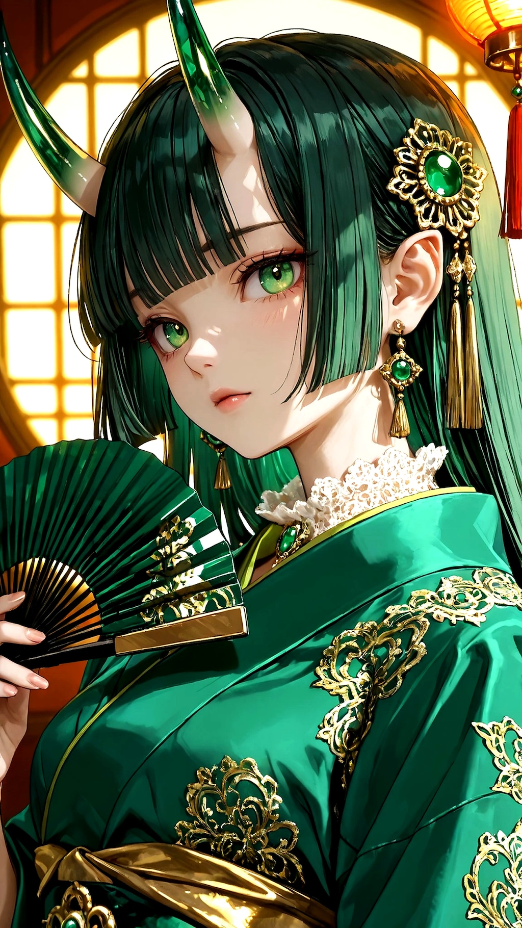 翡翠 神楽｜暁鬼宮の鬼姫