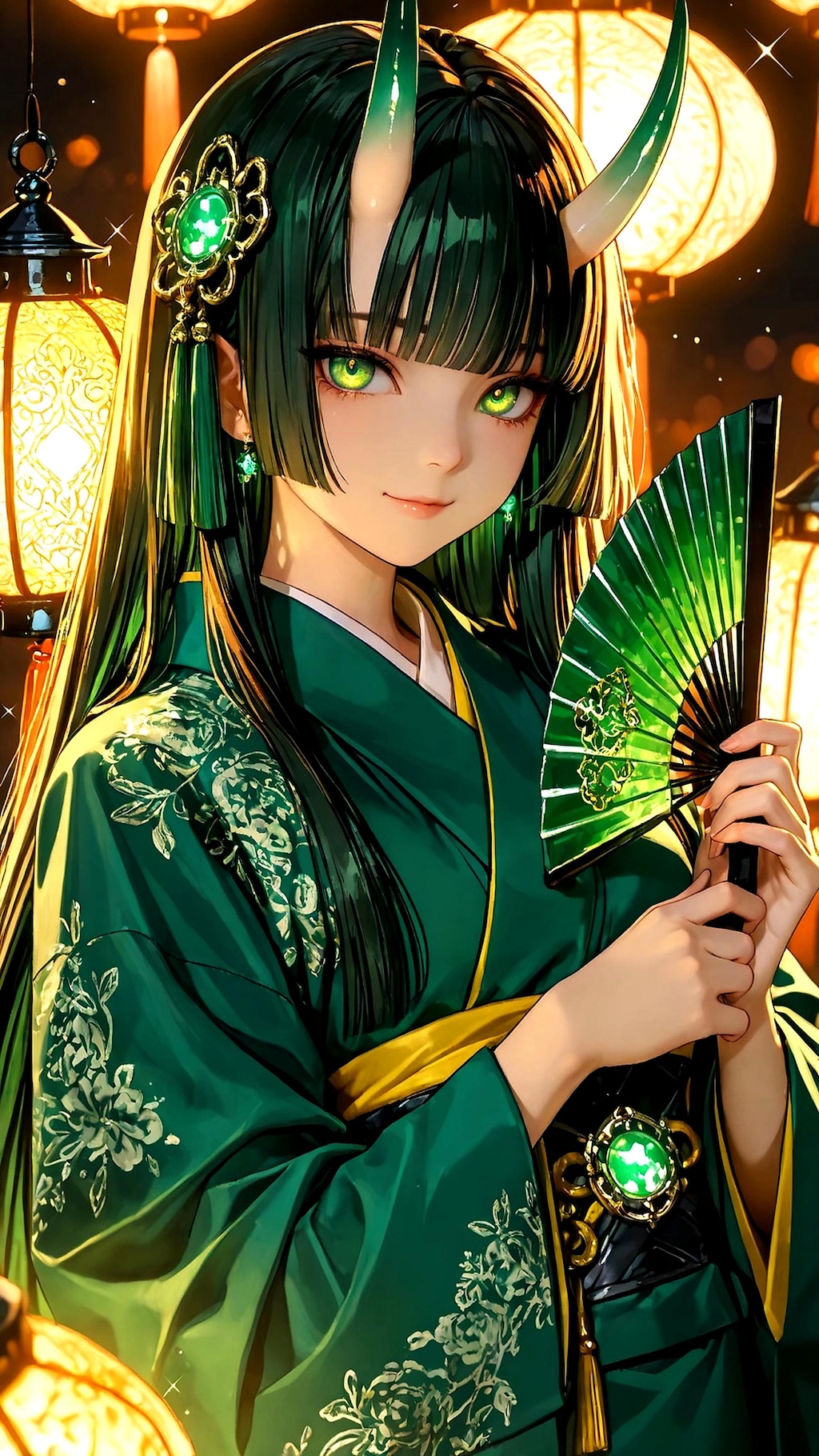 翡翠 神楽｜暁鬼宮の鬼姫
