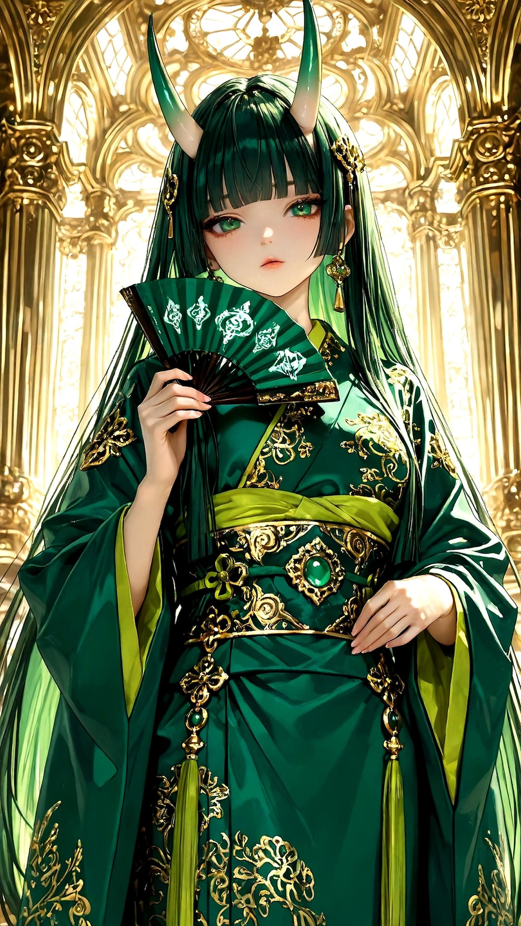 翡翠 神楽｜暁鬼宮の鬼姫