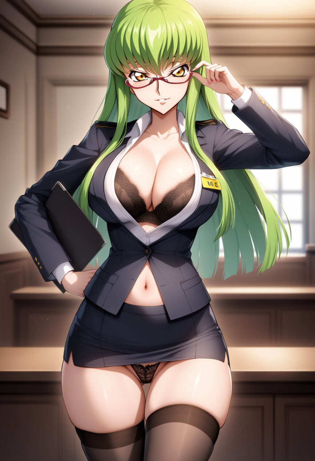 女性法廷職員