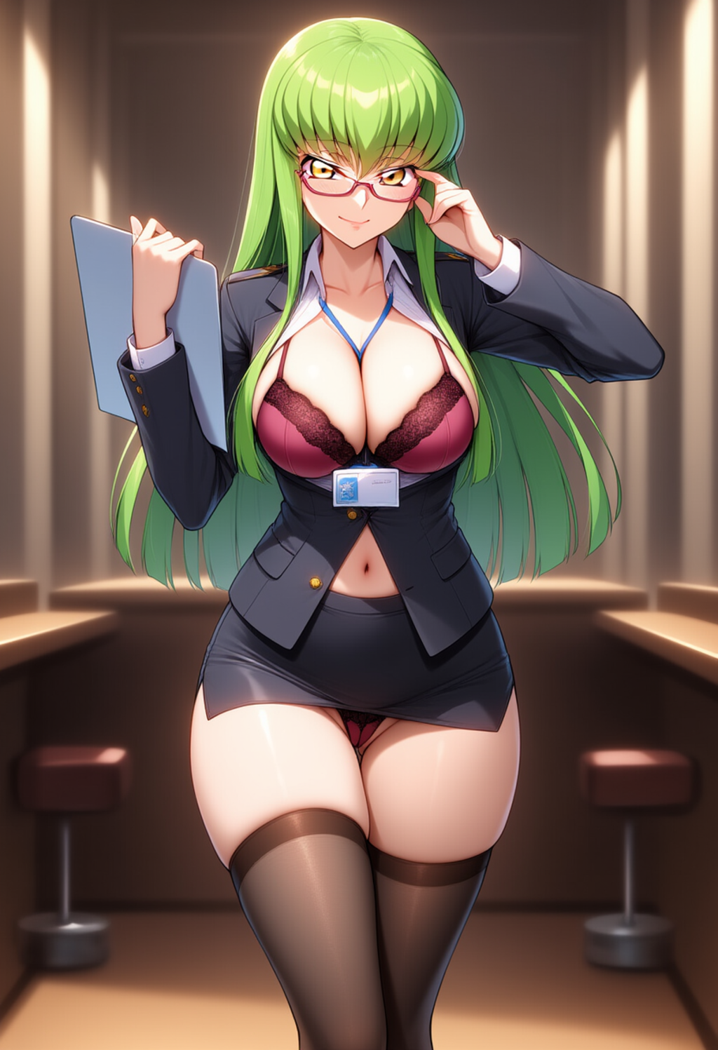 女性法廷職員