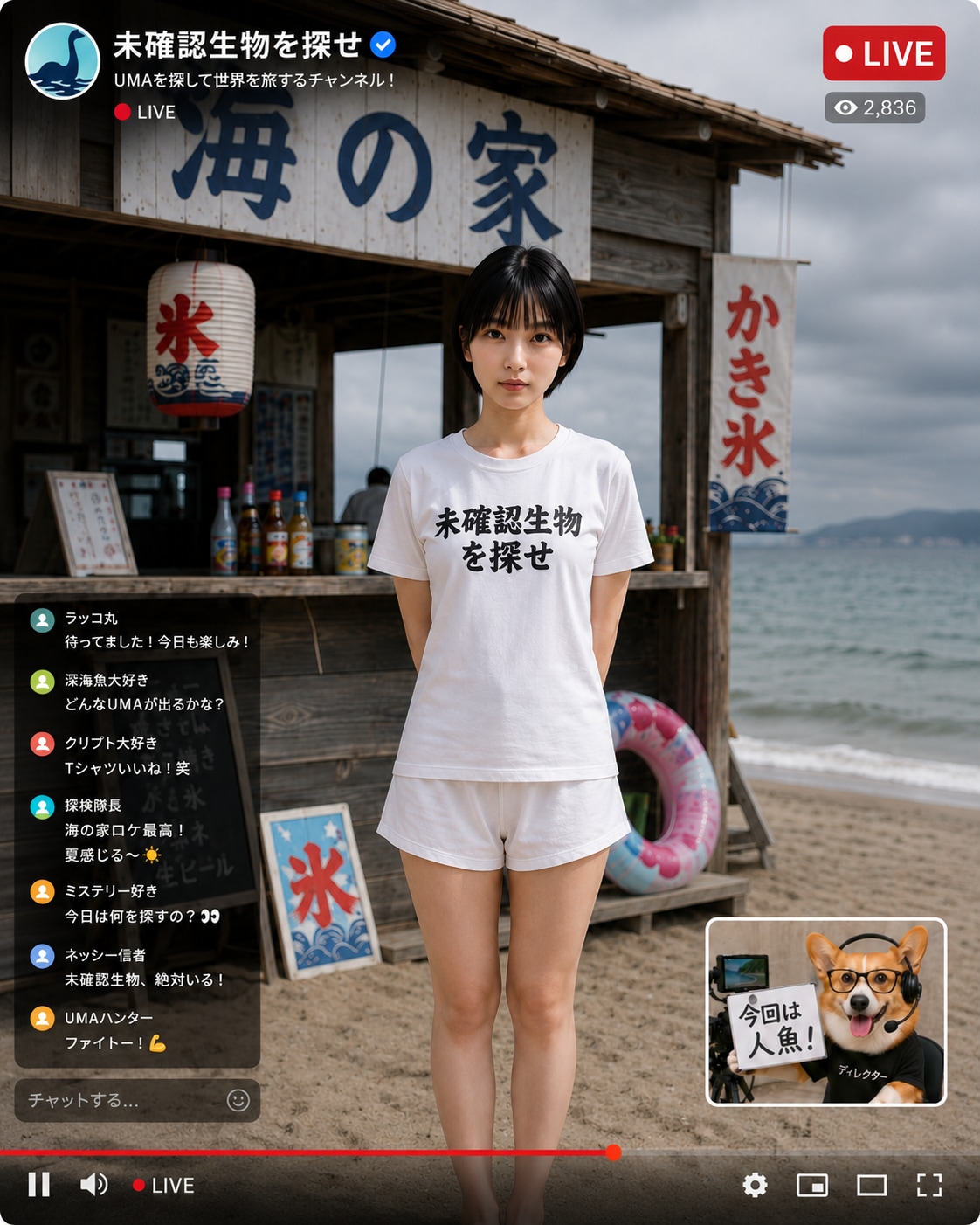 未確認生物を探せ 人魚編
