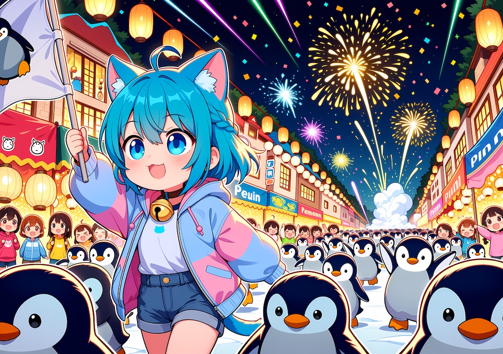 ペンギンパレード（夜の部）