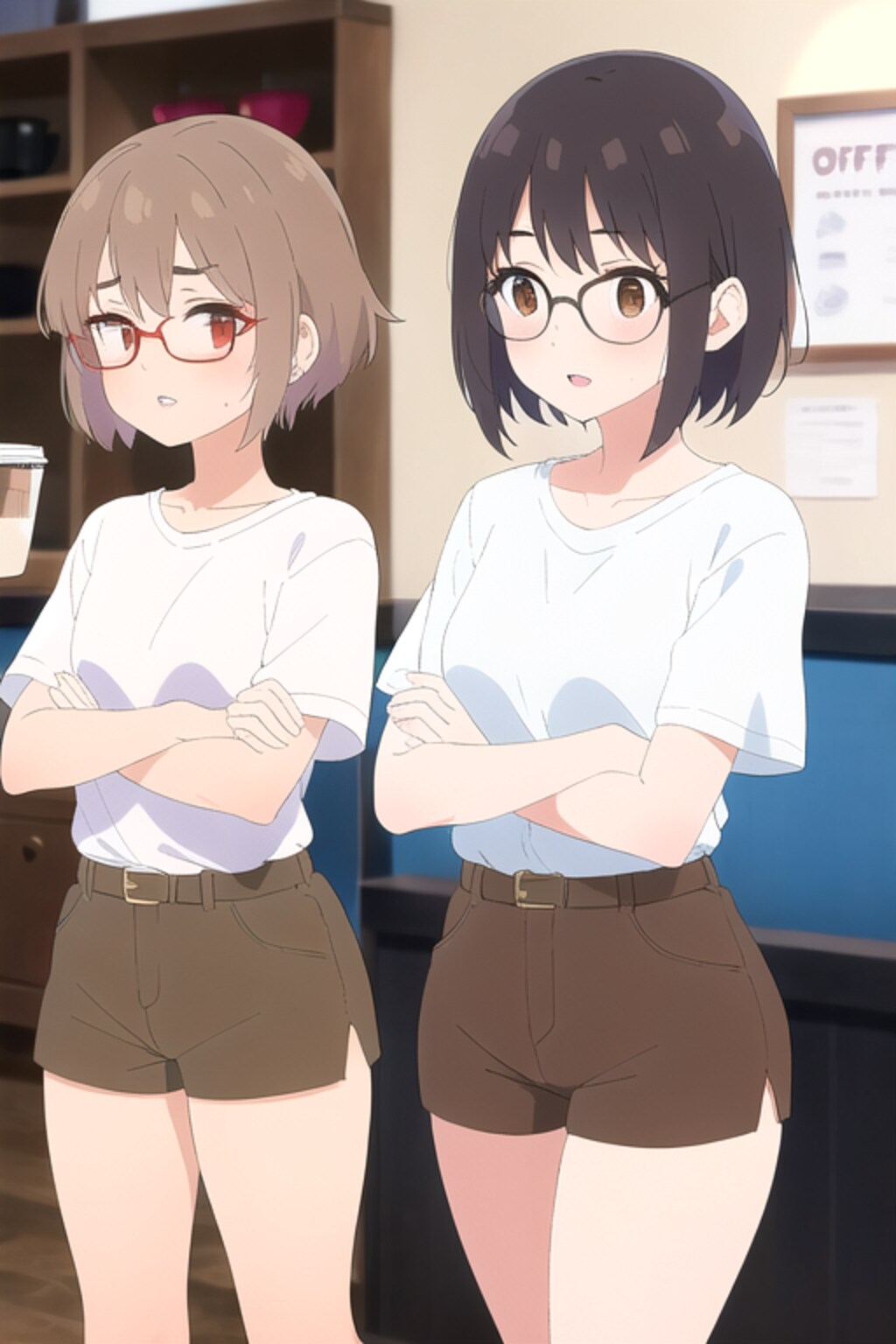 どっちのコーヒーが上手いか勝負よ！