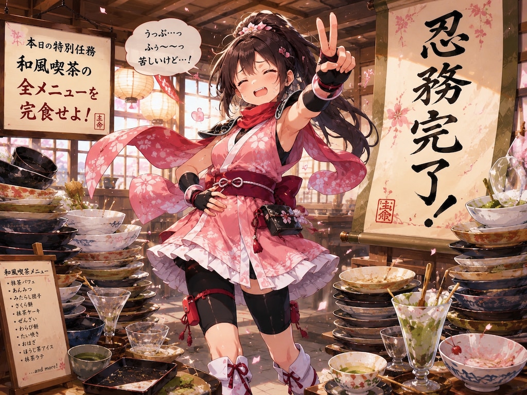 全メニュー完食せよ