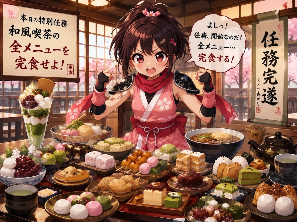 全メニュー完食せよ