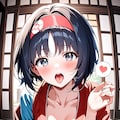 はだけた着物　0309 5枚目