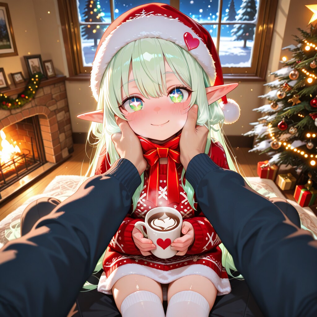 エルフの女の子