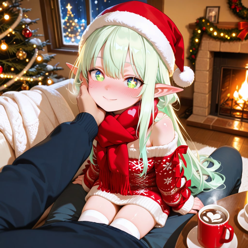 エルフの女の子