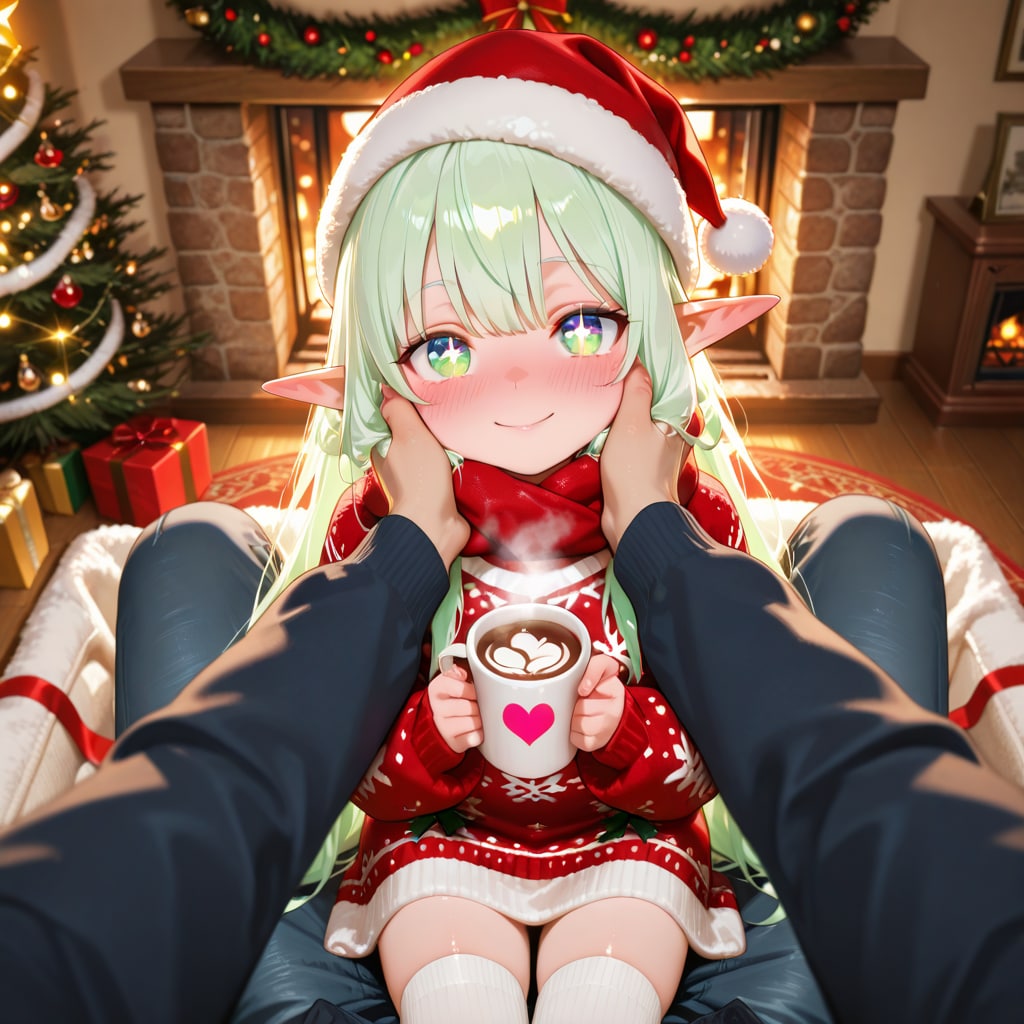 エルフの女の子