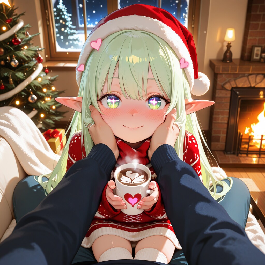 エルフの女の子