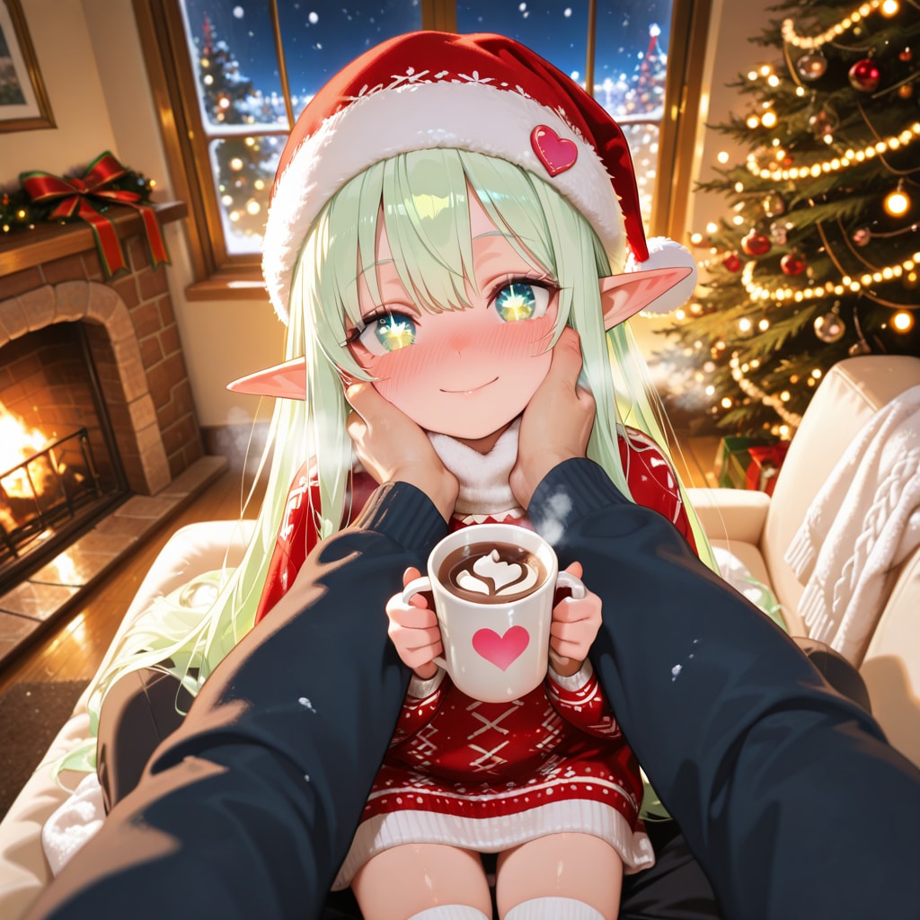 エルフの女の子