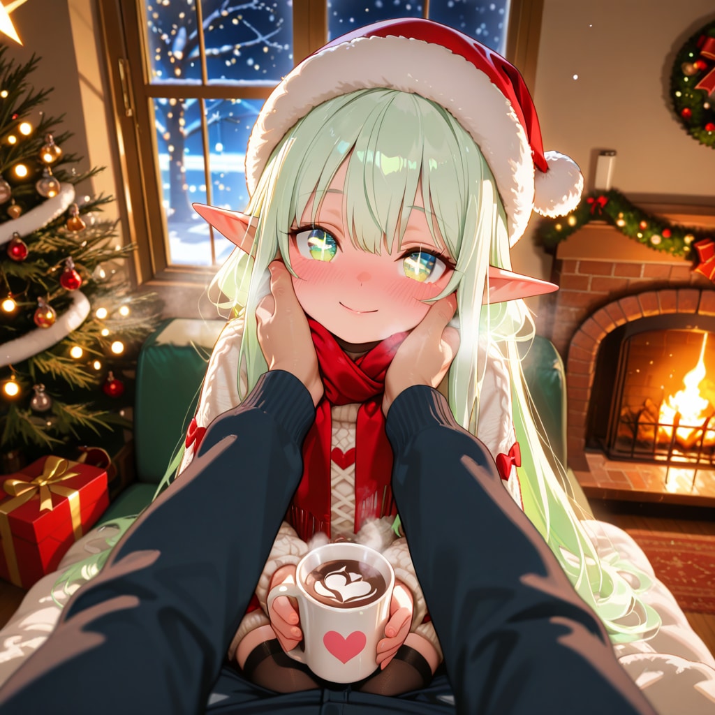 エルフの女の子