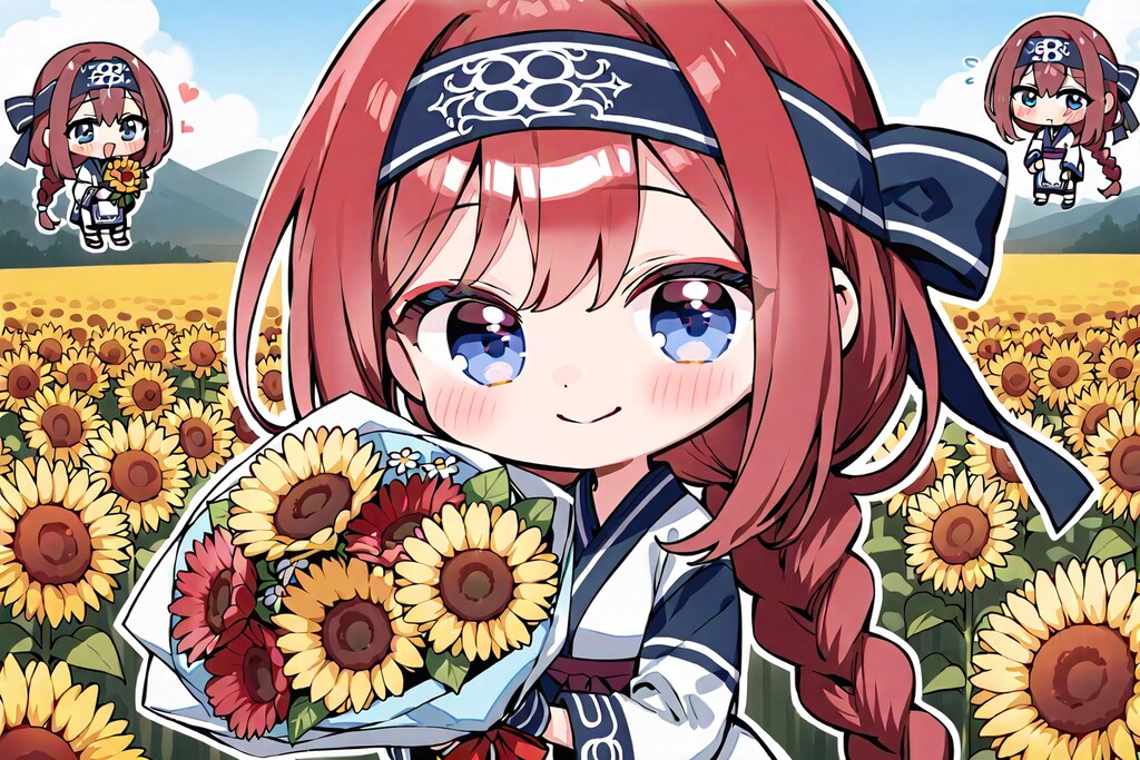 花束をあなたに～コロポックル赤髪お兄ちゃんズくん～