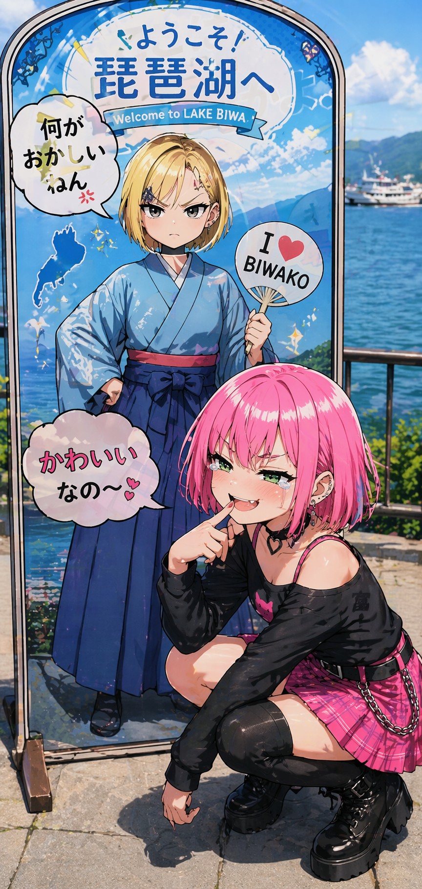 シン・ピンボブお姉やん💓245with千鶴お姉やん✨ | の人気AIイラスト・グラビア