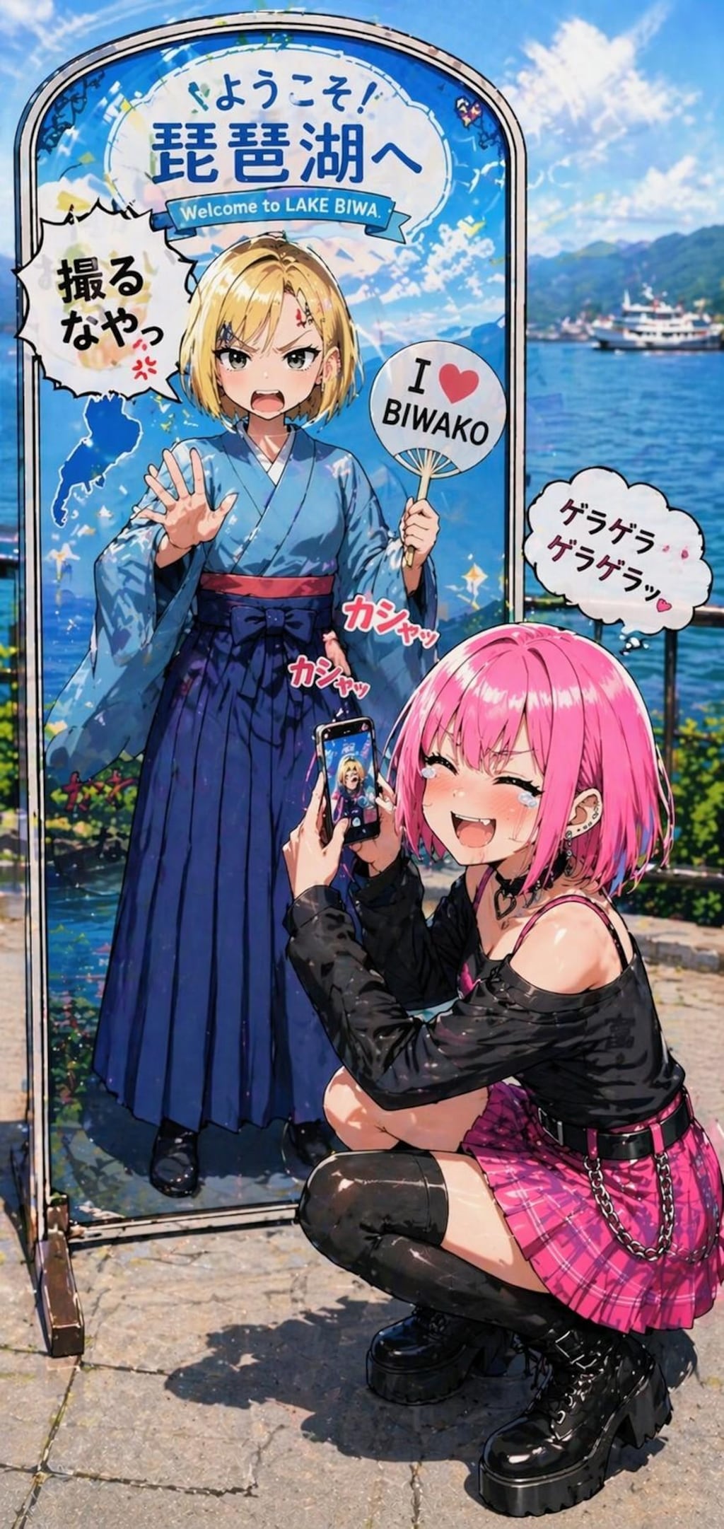 シン・ピンボブお姉やん💓245with千鶴お姉やん✨