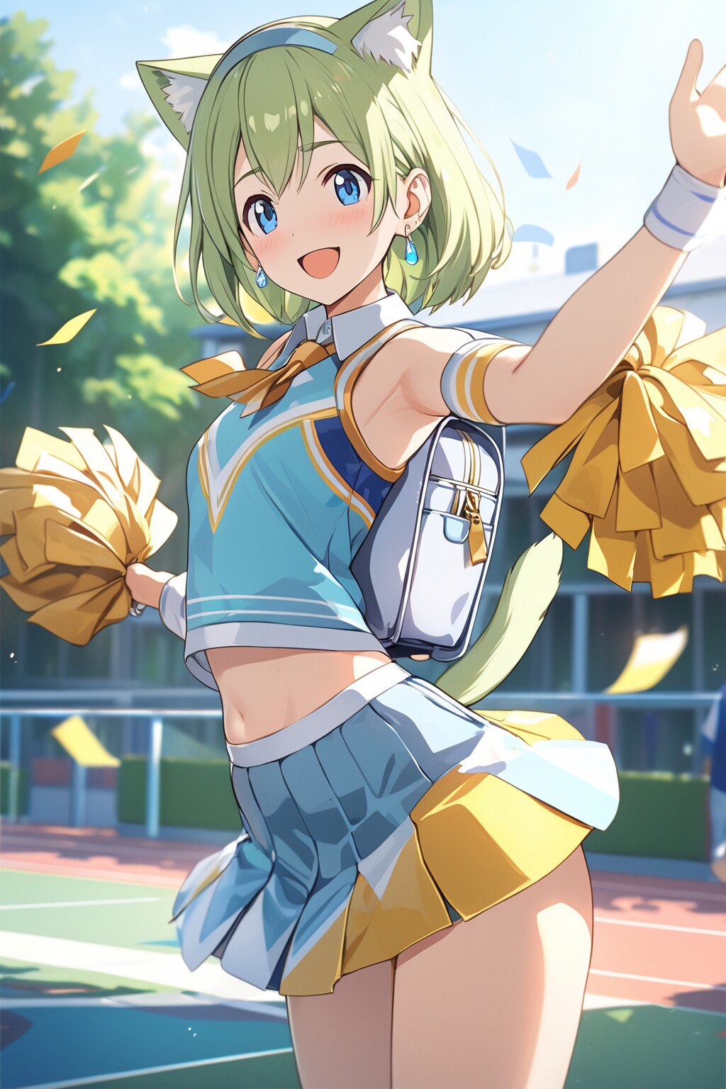 入学生を応援するデルタもん