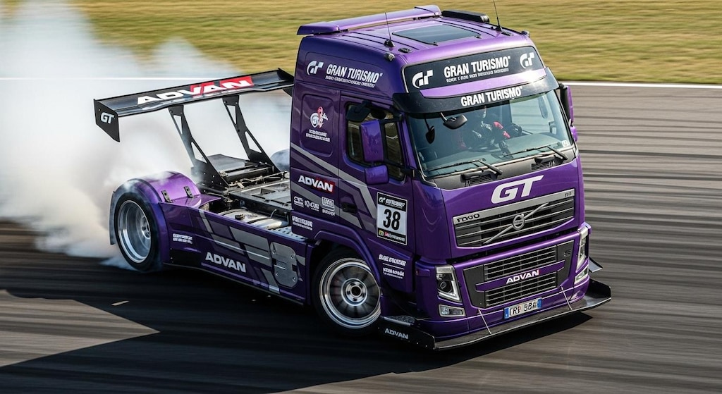 グランツーリスモボルボトラックのドリ車